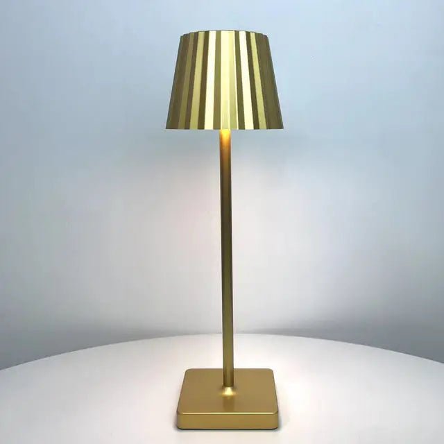 Trådløs Bordlampe med Varmt Lys og Genopladeligt Batteri