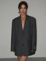 Oversized Klassisk Blazer med Tidløst Design