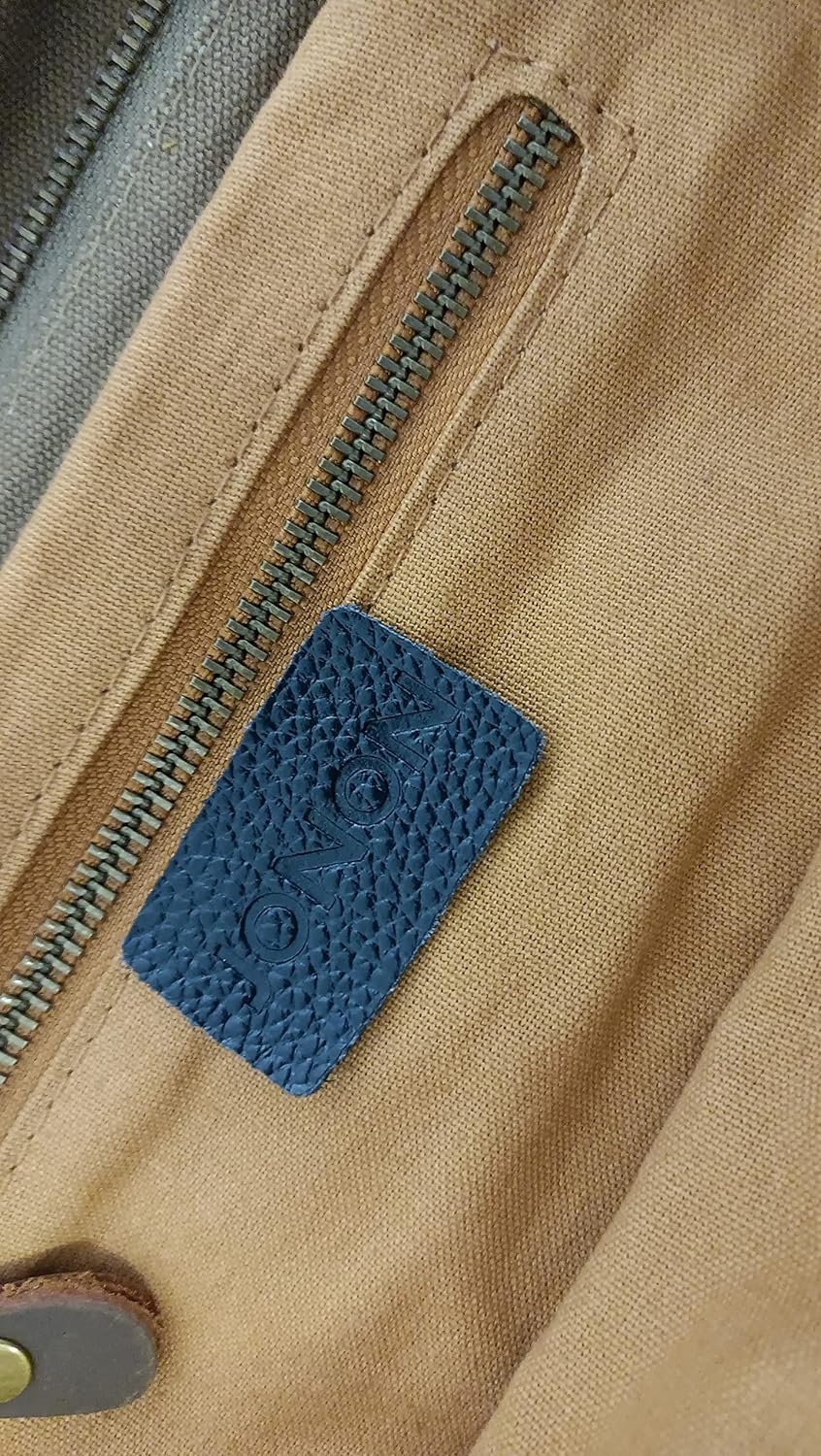 Vintage Canvas Messenger Taske til Laptops 13-17 Tommer Grøn