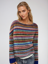 Retro Sweater med Komfortabel Pasform og Stilfuldt Design