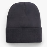 Basic Strikket Beanie – Unisex Vinterhue med Minimalistisk Design
