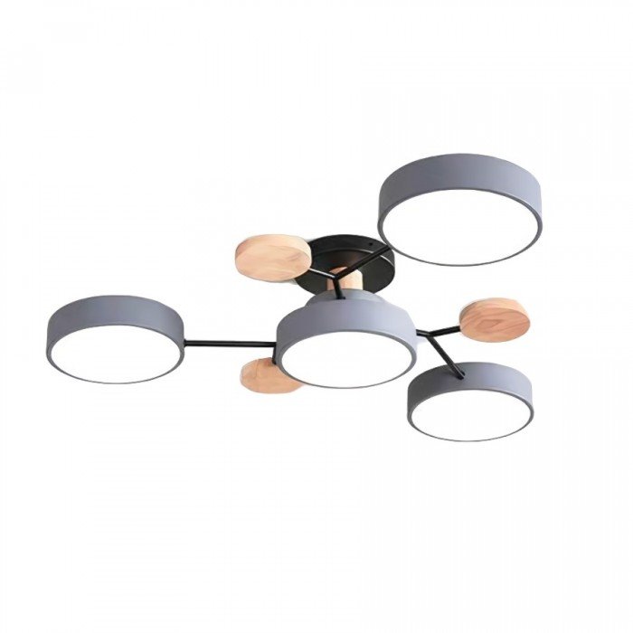 Skandinavisk LED Loftlampe - Moderne, Energibesparende og Bæredygtigt Design
