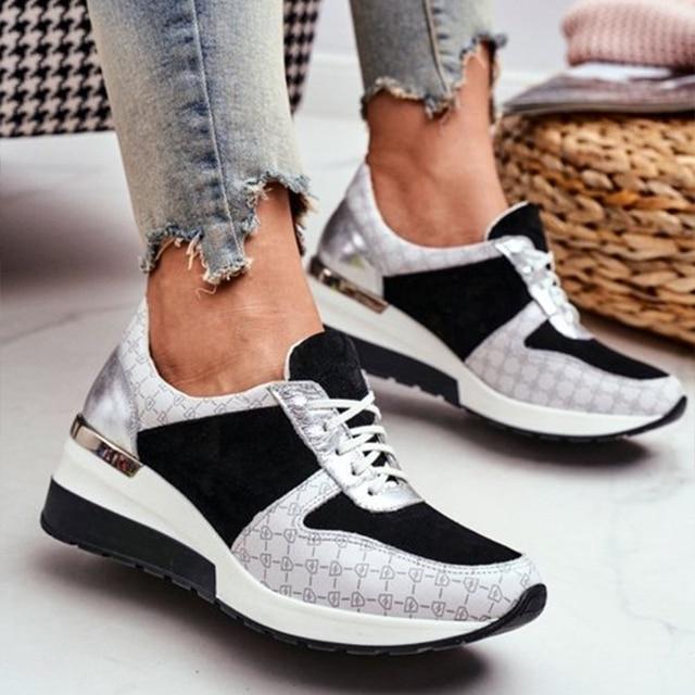Dame Sneakers | Komfortable Sko med Ergonomisk Fodbund