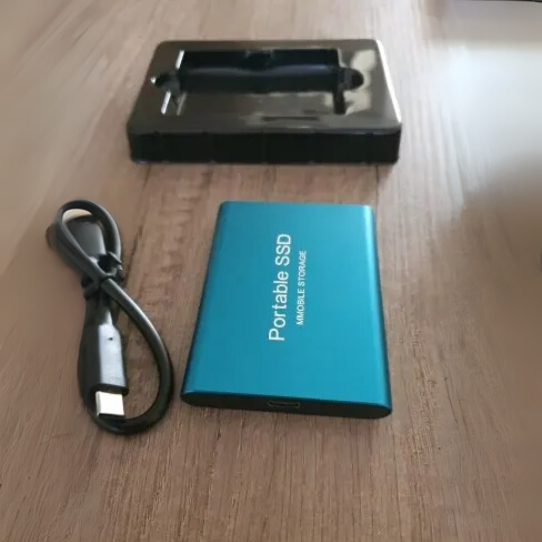 Bærbar SSD – Ekstern Bærbar Lagerplads til Laptop & Computer