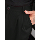 Herre To-delt Sæt – Stilfuldt Casual Sæt med Jakke og Bukser