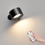 Trådløs LED Væglampe med 360° Drejefunktion og Touchbetjening