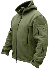 Herre Tactical Hoodie Jakke – Komfortabel Outdoor Jakke med Hætte