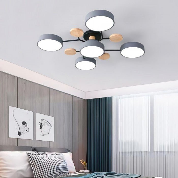 Skandinavisk LED Loftlampe - Moderne, Energibesparende og Bæredygtigt Design