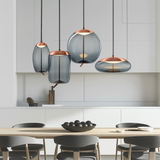 Moderne Loftlampe Rose Guld Design