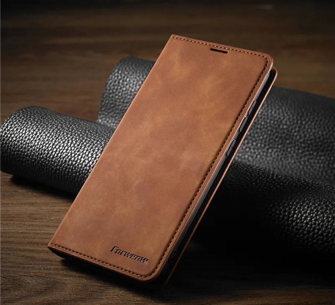 Pung mobilcover med kortholdere & magnetfunktion – bogomslag cover