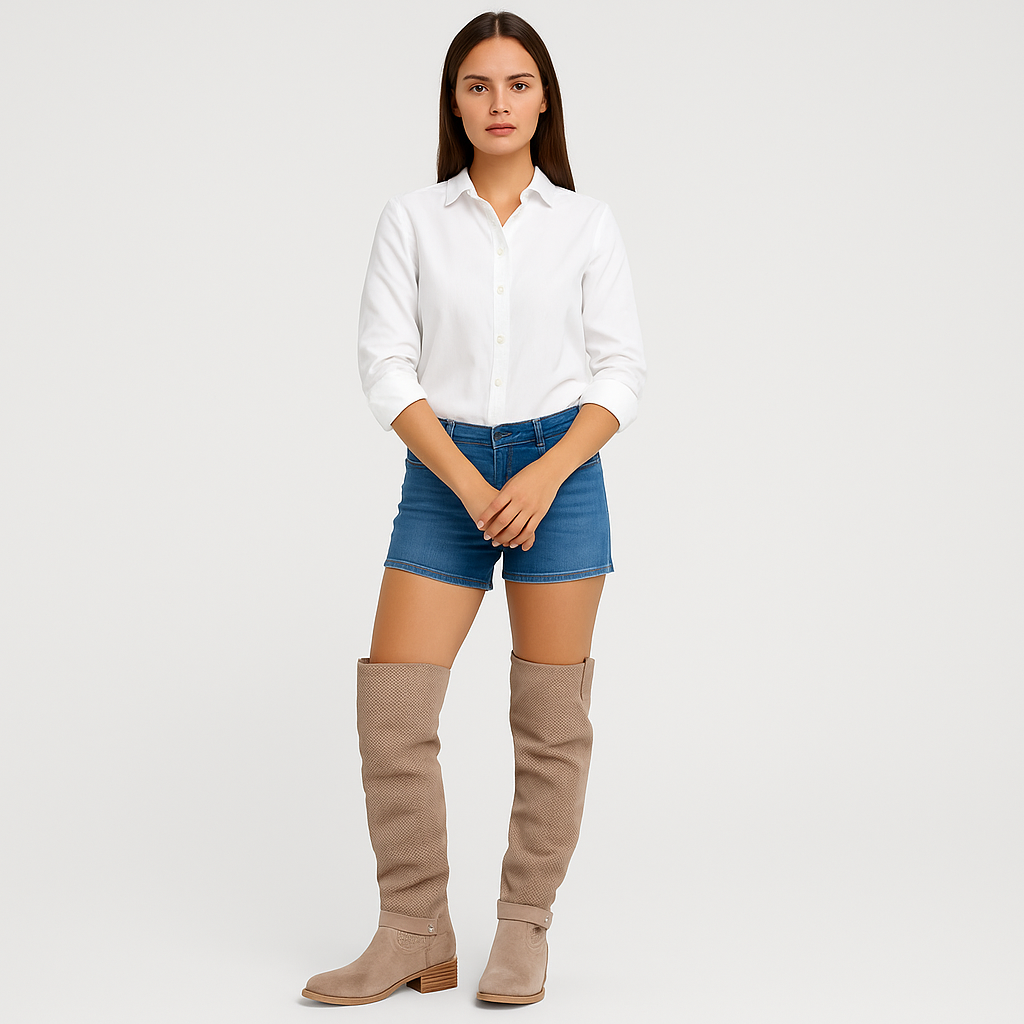 Dame Høje Støvler – Stilfuldt, Komfortabelt & Tidløst Design