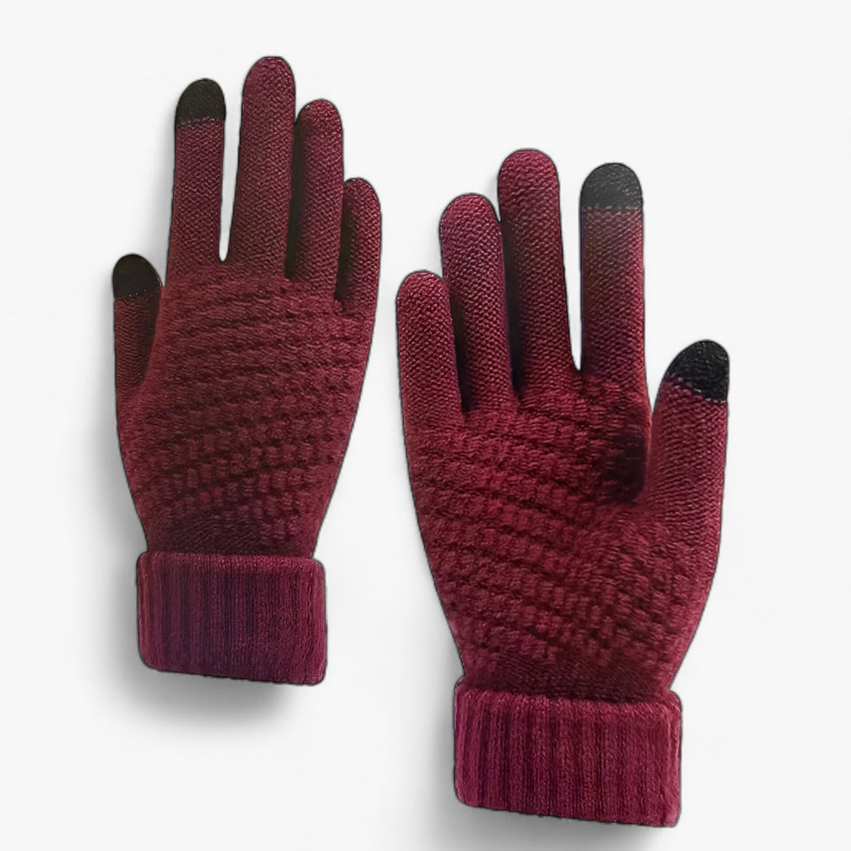 Knitted winter gloves – Touchscreen & comfortable design