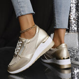 Stilfulde Dame Sneakers med Komfort og Klasse