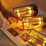 Moderne LED lanterne lampe – Stemningsfuld dekorativ bordlampe