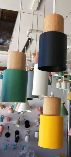 Cylinder Aluminium 1-lys LED Pendellampe Moderne Design