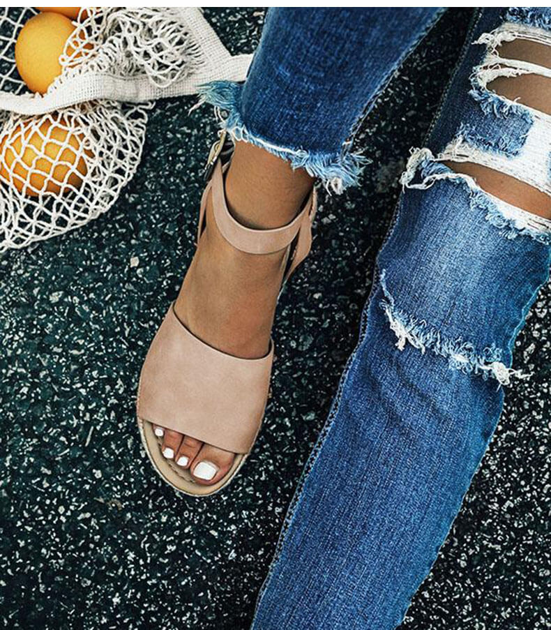 Sommer Platform Espadrille Sandaler til Damer