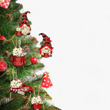 Juledekoration Sæt til Pejs – Varm Kakao Vintertema