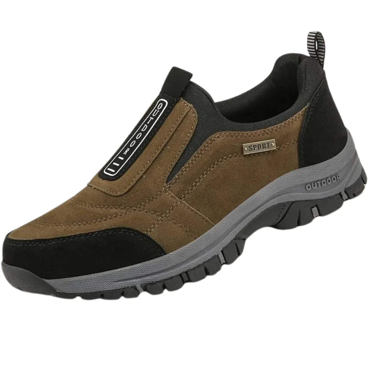 Ortopædiske Slip-On Vandresko med Komfortsål