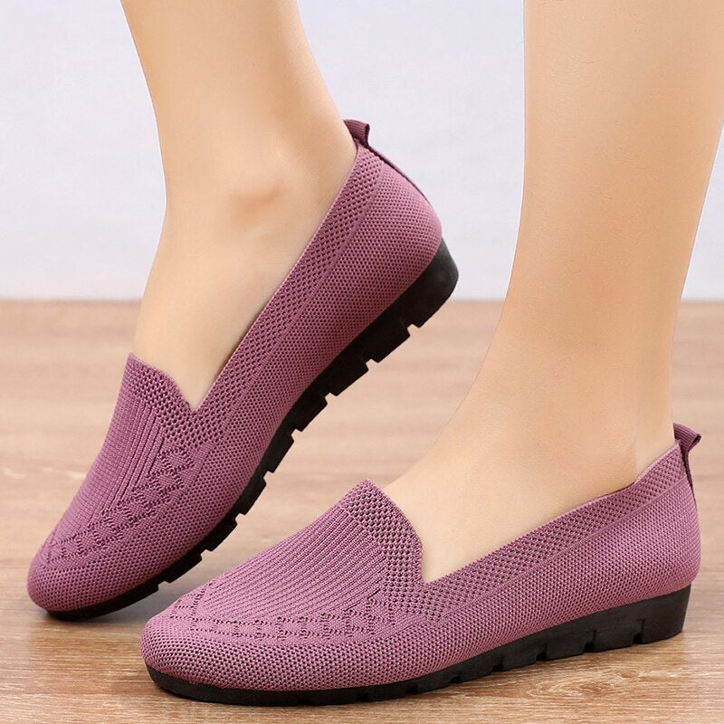 Letvægts Dame Slip-On Sko med Svangstøtte
