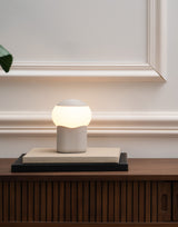 Nowoczesna lampa stołowa LED – kompaktowa lampa nastrojowa w kształcie grzyba