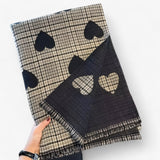 Szalik na serce – ciepły i stylowy damski szalik na zimę