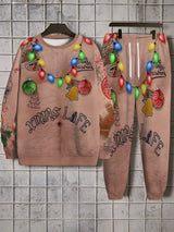 Unisex Jule Joggingdragt – Komfortabel Hoodie & Bukser Sæt