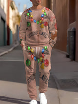 Unisex Jule Joggingdragt – Komfortabel Hoodie & Bukser Sæt