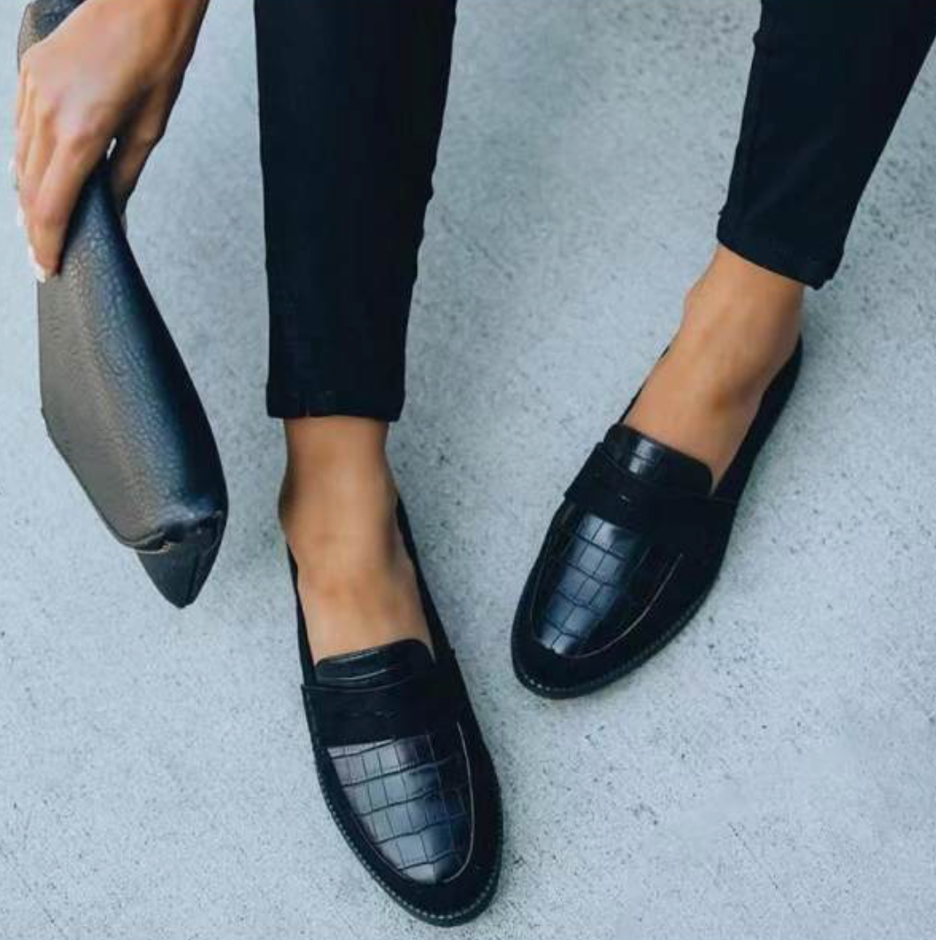Elegante Sorte Damesko til Enhver Anledning