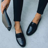 Elegante Sorte Damesko til Enhver Anledning