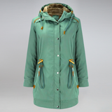 Women's winter jacket – Warm parka with fleece lining and hood