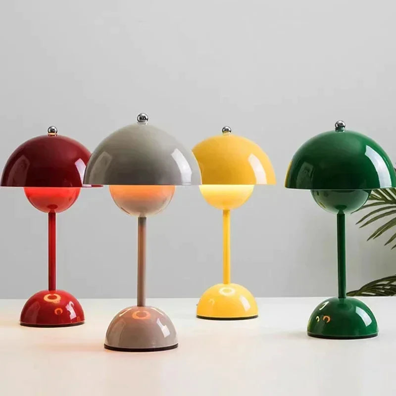 Retro Bordlampe med Nostalgisk Design og Moderne Teknologi