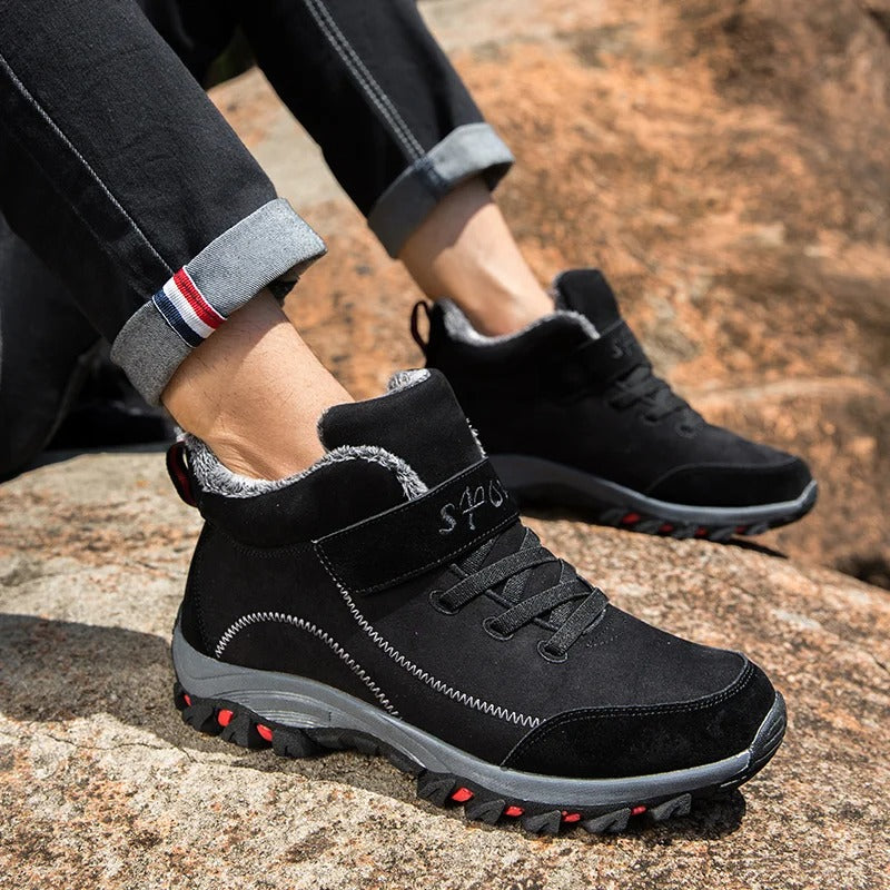 Herre vinterstøvler – varme komfortable outdoor ankelstøvler