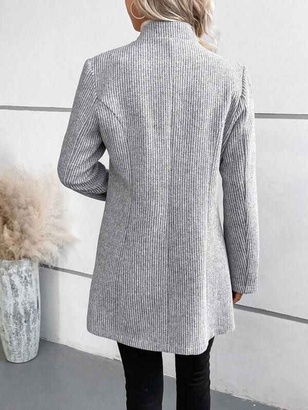 Trendy Dame Blazerjakke - Elegant og Komfortabel Pasform