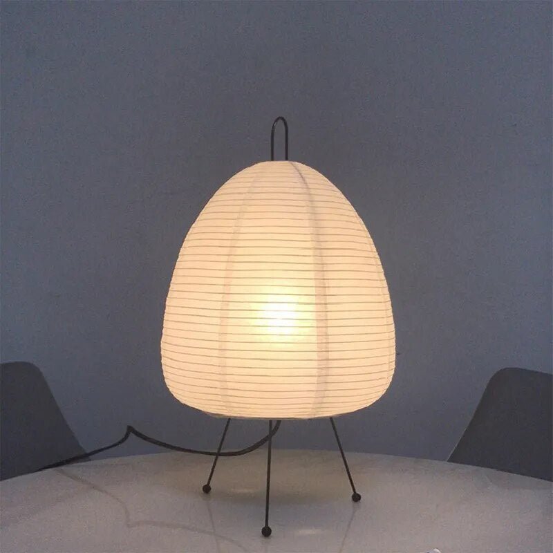 Rispapir Bordlampe til Stemningsfuld Belysning