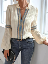 Stilfuld Elegant Bluse til Damer - Komfort og Kvalitet