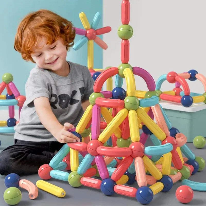 Magnetic Building Blocks Set – Creative Toys for Children