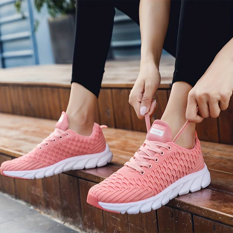 Komfortable Dame Sneakers med Memory Foam Indersål