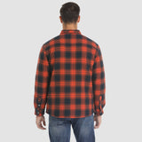 Herre Flannel Vintervest med Vatteret Foring