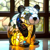 Kunstnerisk Bordlampe med Dyremotiver