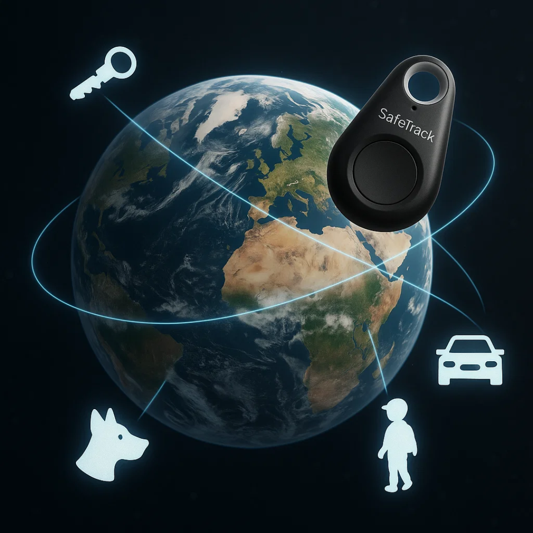 GPS-tracker med live tracking til børn, kæledyr og værdigenstande