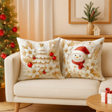 Jule Kissenbezug – Dekorativer Winterbezug mit festlichen Drucken