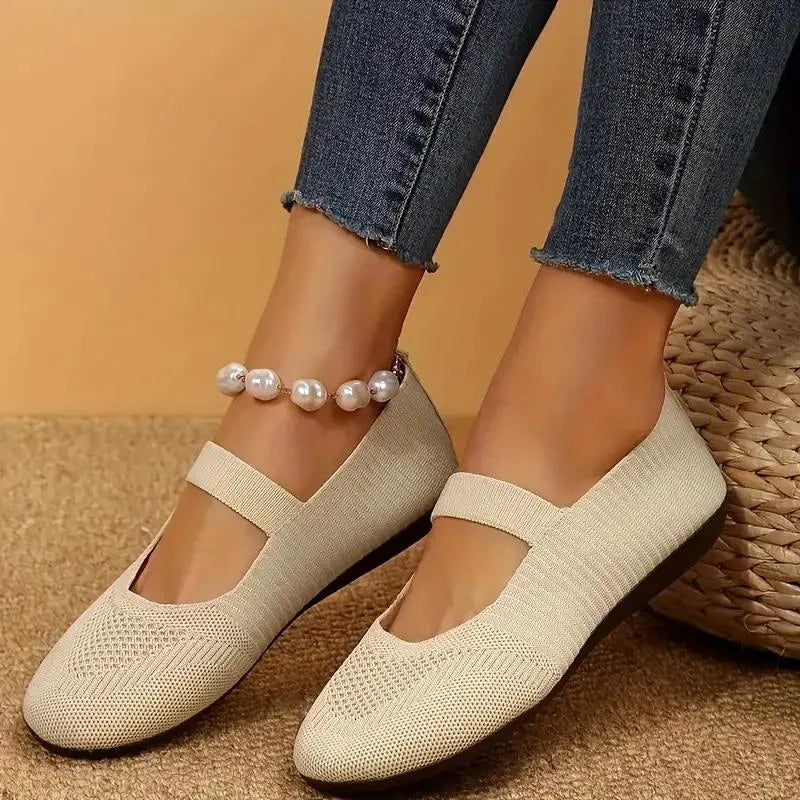 Let og Fleksibel Slip-on Sko til Damer