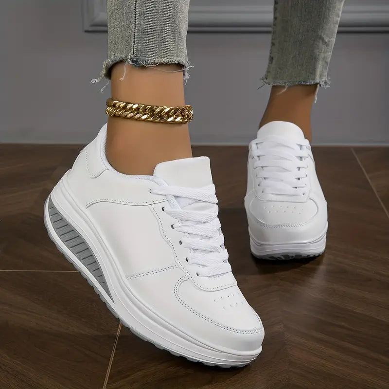 Dame Sneakers – Moderne Platform Sko til Daglig Brug