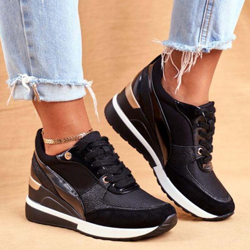 Dame Sneakers | Komfortable Sko med Ergonomisk Fodbund