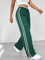 Women's Training Pants – Wide Pants with Double Side Stripe