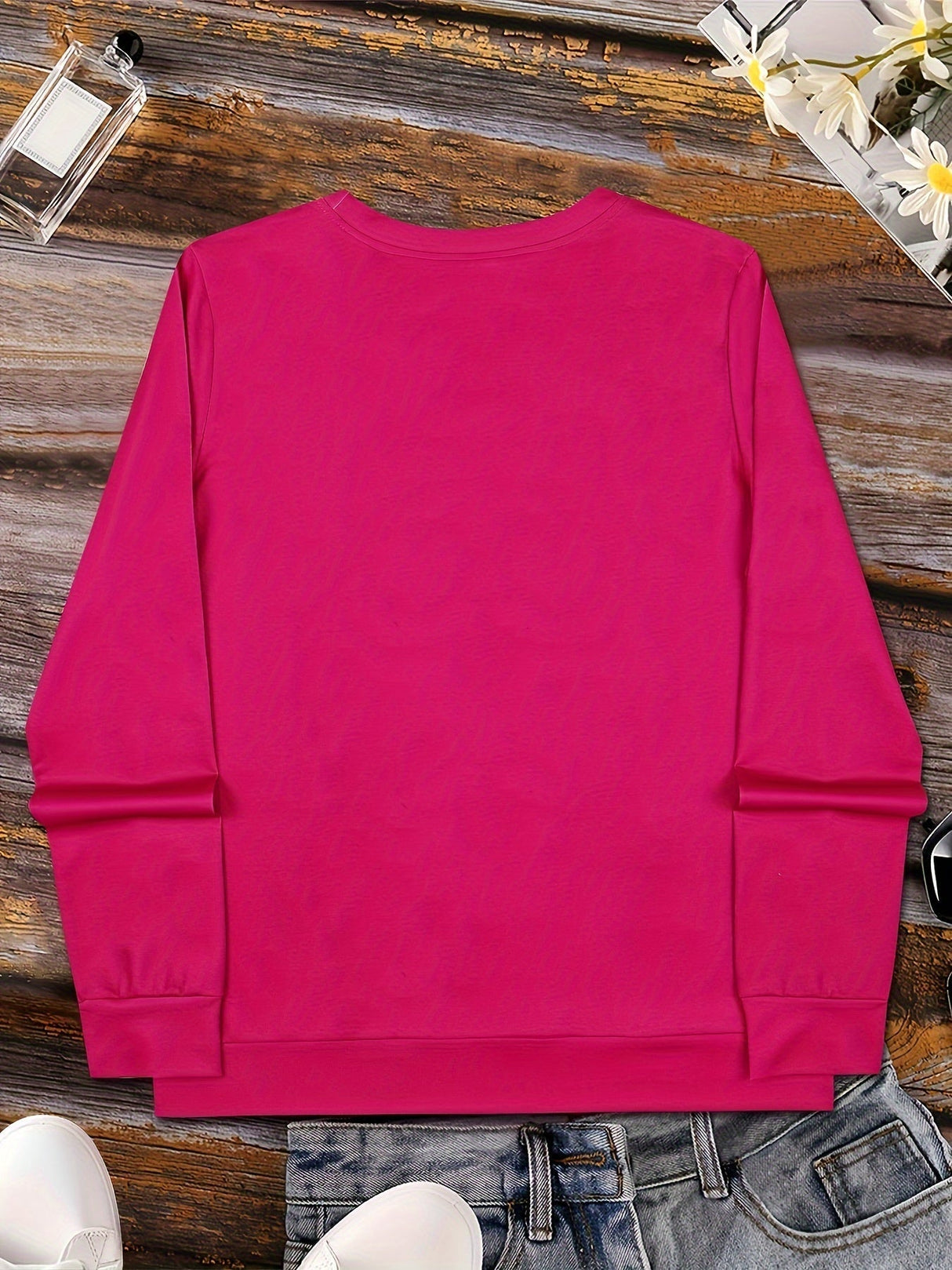 Glad Santa Juletrøje til Damer – Komfortabel Vinter Sweater