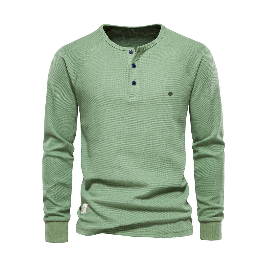 Langærmet skjorte til elegant look
