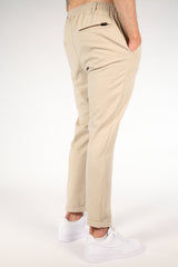Komfortable Stretch Chino Bukser Beige