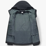 Taktisk herrejakke – Funktionelt og moderne design med hætte