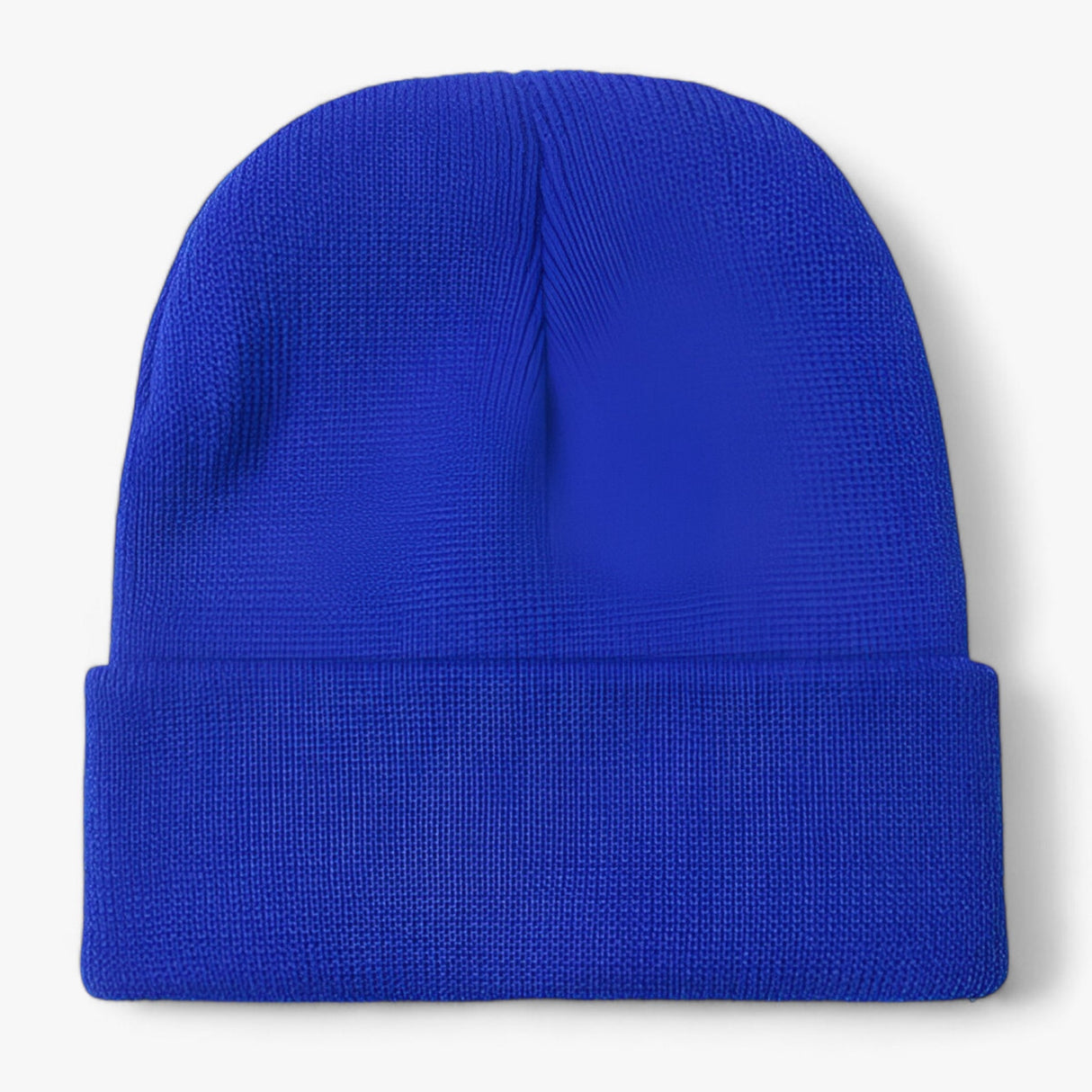 Basic Strikket Beanie – Unisex Vinterhue med Minimalistisk Design